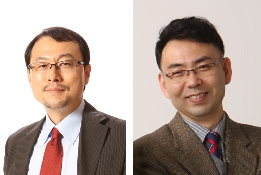(왼쪽부터) 생명과학과 전상용 교수, 바이오및뇌공학과 박성홍 교수