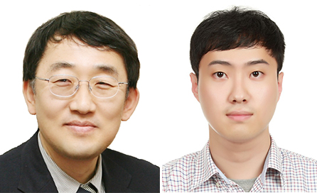 (왼쪽부터) 기계공학과 이승섭 교수, 기계공학과 정지훈 박사