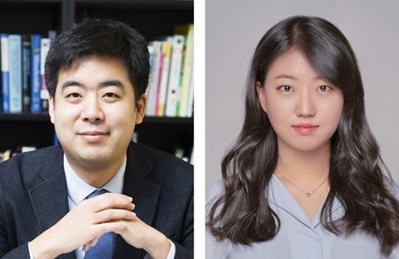 (왼쪽부터) 의과학대학원 주영석 교수, 안지송 박사과정