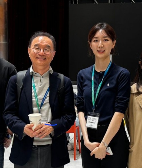(왼쪽부터) 전기및전자공학부 노용만 교수, 박세진 박사과정