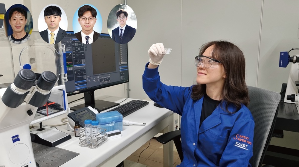 (왼쪽부터) 최인성 교수, 이호재 교수, 한상영 석박사통합과정, 임형빈 석박사통합과정, 김나영 석박사통합과정