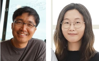 (왼쪽부터) 생명과학과 김상규 교수, 강문영 석박사통합과정
